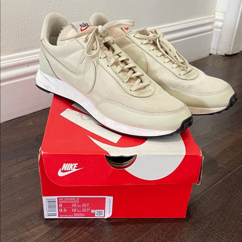 Nike Tailwind 79 Men's Cream Sneakers